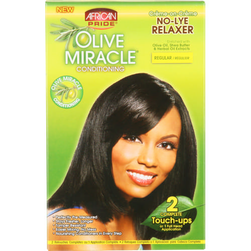 Afr-Pride No Lye Relaxer Reg -2 Appli