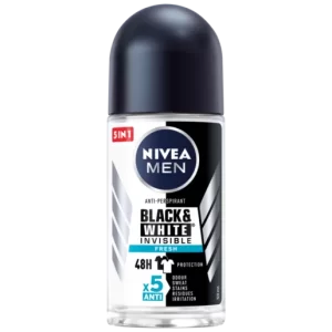 Nivea Men Fresh Black & White Invisible Anti-Perspirant Roll-On 50ml