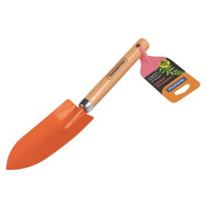 Transplanting Trowel With Wooden Handle