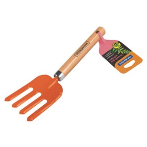 Tramontina Hand Garden Fork 4 Teeth With Wooden Handle