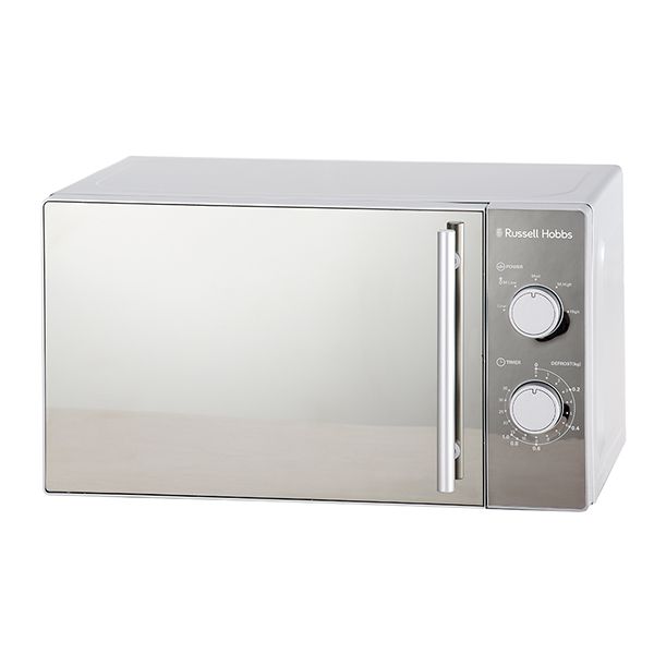 Russell Hobbs Classic 20L Manual Microwave with Mirror Finish RHMA20L