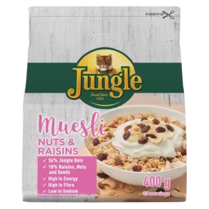 Jungle Oats Muesli 400G Nuts & Raisins