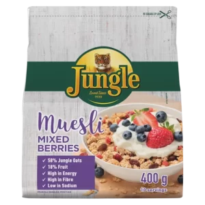 Jungle Oats Muesli 400G Mixed Berries