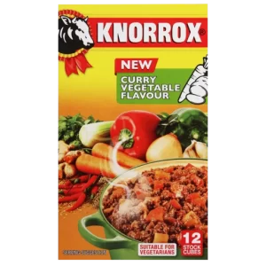Knorrox Cubes 12P Vegtable Curry