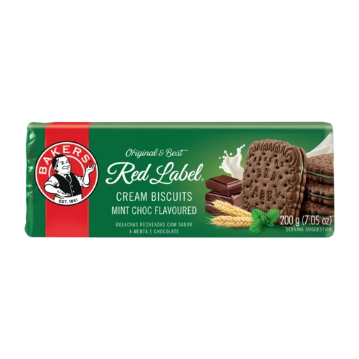 Bakers Red Label 200G Mint Cream