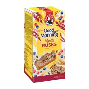 Bakers Good Morning Rusks 450G Muesli