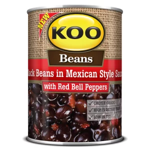 Koo Black Beans 410G Mexican Sauce