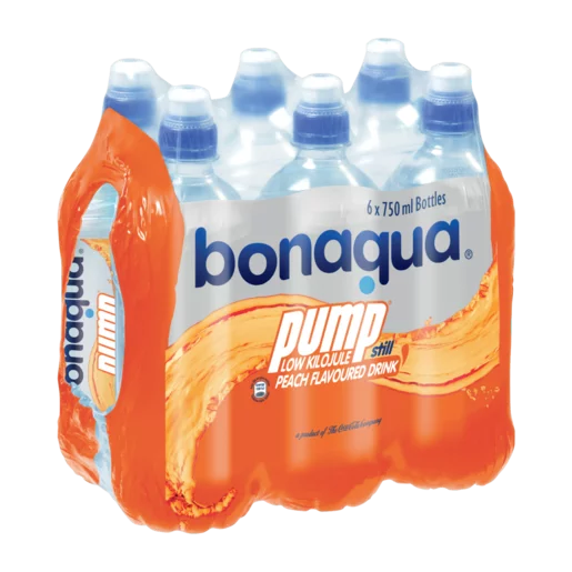 Bonaqua 750Ml Pump Peach