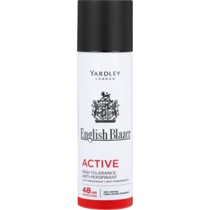 Yardley English Blazer Active Anti-Perspirant For Men Aerosol Deodorant 125ml