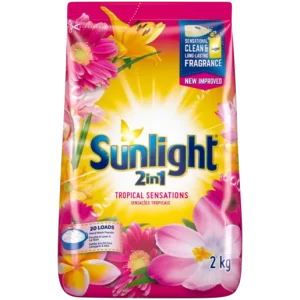 Sunlight Tropical Sensations 2in1 Auto Washing Powder Detergent 2kg
