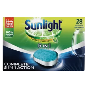 Sunlight 5-In-1 28 Dishwasher Tab Pack