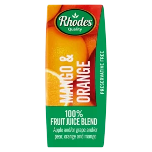 Rhodes 100% Juice 200Ml Mango & Orange