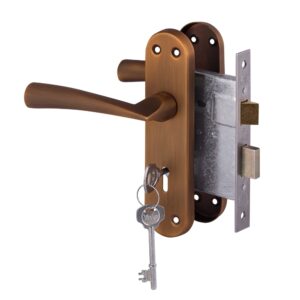 Dritta Lockset 3 Lever - Matte Coffee