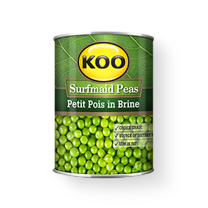 Koo Peas Petit Pois 400G In Sweet Brine