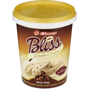 Clover Bliss Double Cream Choc Chip Yoghurt Based Dairy Snack 500g