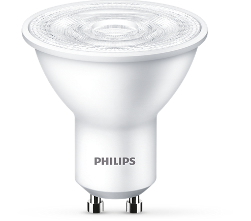 Philips Globe LED GU10 3.2W W/W 827