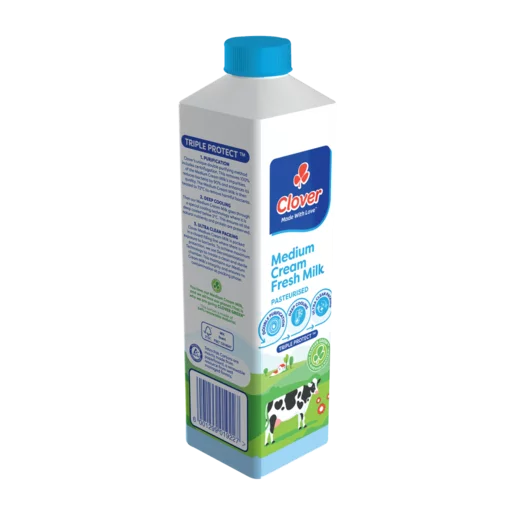 Clover Medium Cream Fresh Milk 500ml