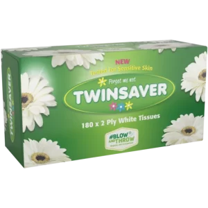 Twinsaver Tissues 180S White