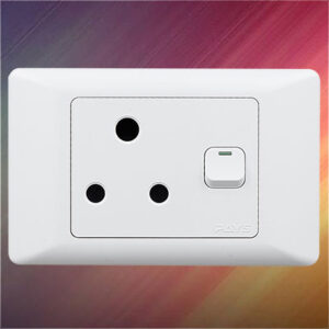 Pays Wall Socket Single 4x2