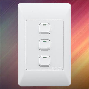 Pays Wall Switch 3Lever 4x2