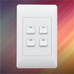 Pays Wall Switch 4 Lever 4x2