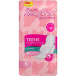 Stayfree Maxi Teen Sanitary Pads Scented Pack Of 10