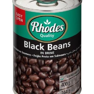 Rhodes Black Beans 400G In Brine
