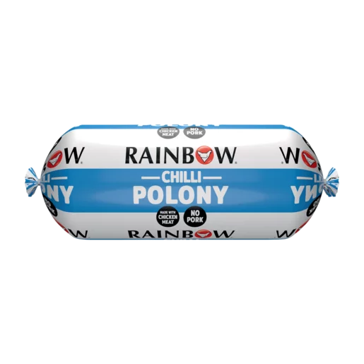 Rainbow 1Kg Fresh Chicken Polony Chilli