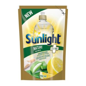 Sunlight Dishwashing Liquid 750ml Refill Natural