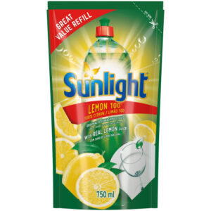 Sunlight Dishwashing Liquid 750ml Refill Original
