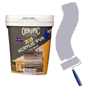 Olympic 20L Acrylic Pva Silver Mist 7In1