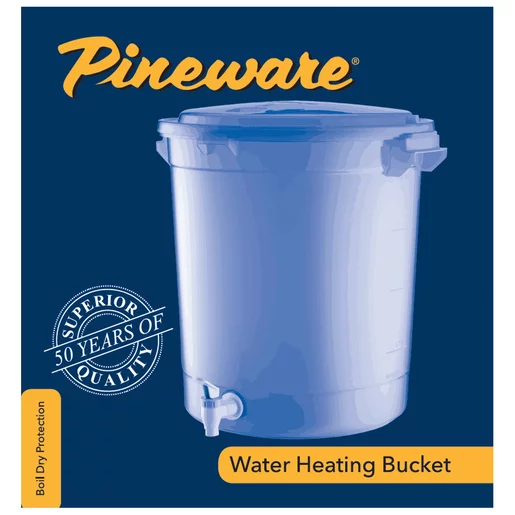 Pineware Water Heating Bucket 20L PWB02
