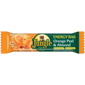 Jungle Energy Bar 40G Orange Peel/Almond