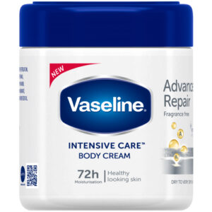 Vaseline Intensive Care Advanced Dry Skin Repair Fragrance Free Body Cream 400 ml