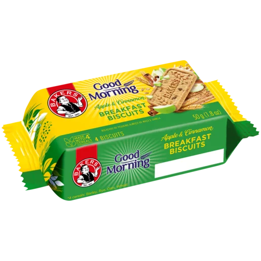 Bakers Good Morning 50G Apple & Cinnamon