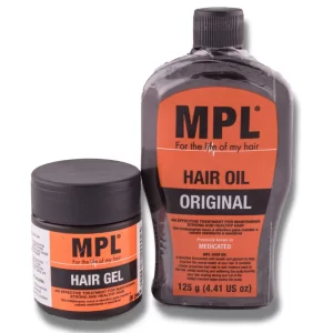 MPL Twin Pack Hair Gel 125ml & Oil 60g