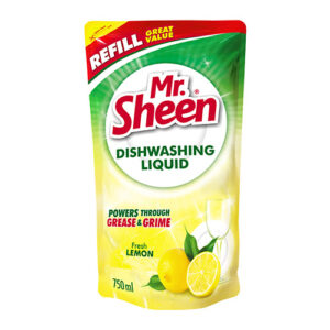 Mr. Sheen Dishwashing Liquid Refill Fresh Lemon 750ml