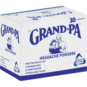 Grand-Pa Triple Action Headache Powder 38 Pack