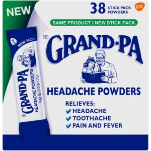 Grand-Pa Headache Powders 38 Stick Pack