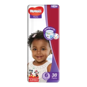 Huggies Size 6 Jumbo Diaper Pants 38 Pack