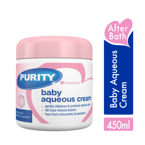 Purity & Elizabeth Anne's Baby Aqueous Cream 450Ml