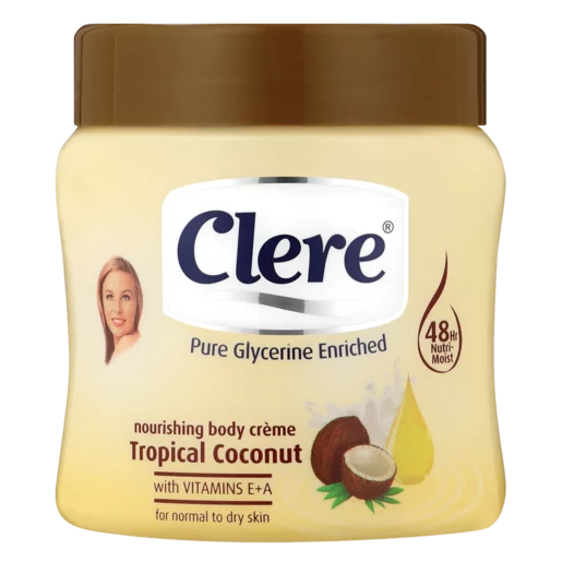 Clere Tropical Coconut Body Crème 300ml