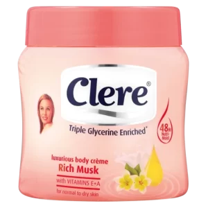 Clere Rich Musk Body Crème 300ml