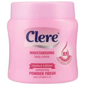Clere Powder Fresh Moisturising Body Créme 300ml