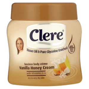 Clere Vanilla Honey Body Cream 300ml