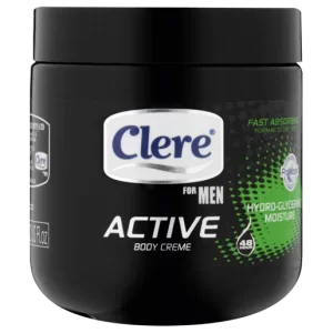 Clere For Men Active Hydro-Glycerine Moisture Body Creme 450ml