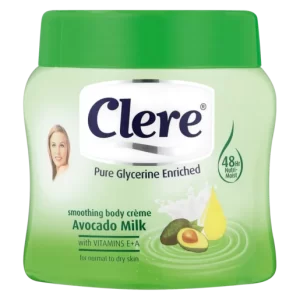 Clere Avocado Milk Body Crème 500ml