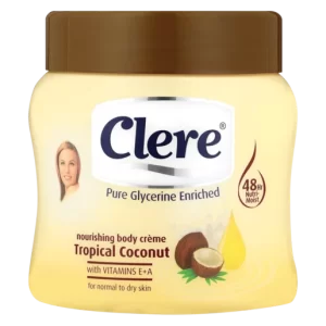 Clere Tropical Coconut Body Crème 500ml