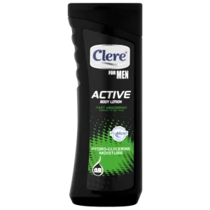 Clere For Men Active Hydro-Glycerine Moisture Body Lotion 400ml