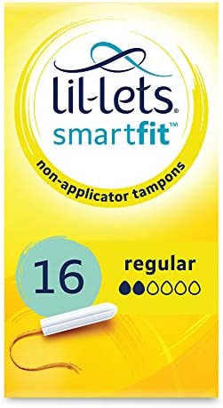Lil-lets Non Applicator Regular Tampons 16 Units